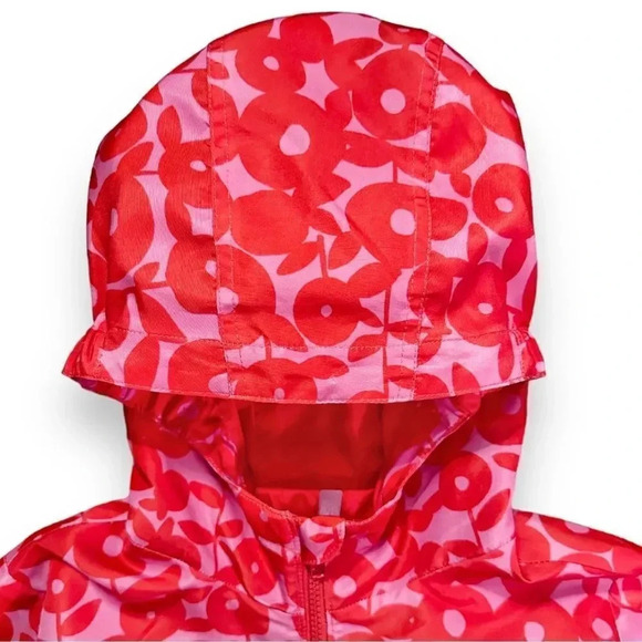Lands’ End | Girls’ Hooded Rain Jacket (L/14) 🌺 🌧️ - Picture 4 of 10